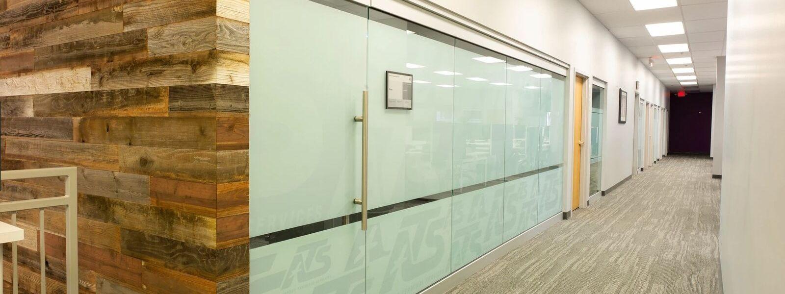 Glass Wall Installed at an airport terminal