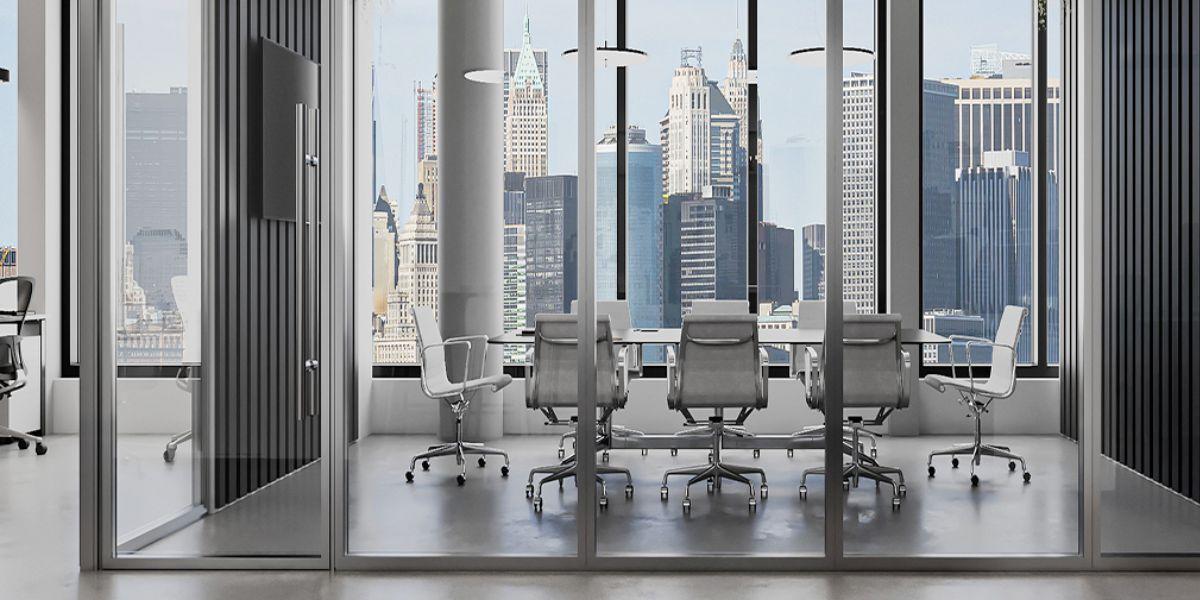 Office Panelized Glass Wall Systems