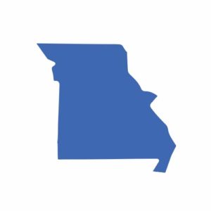 outline of state of missouri